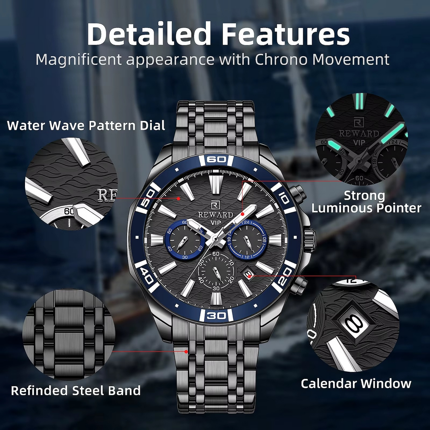 REWARD™ Titan Sport Chronograph