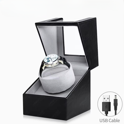 Automatic Watch Winder – Premium PU Leather Box