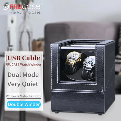 Automatic Watch Winder – Premium PU Leather Box