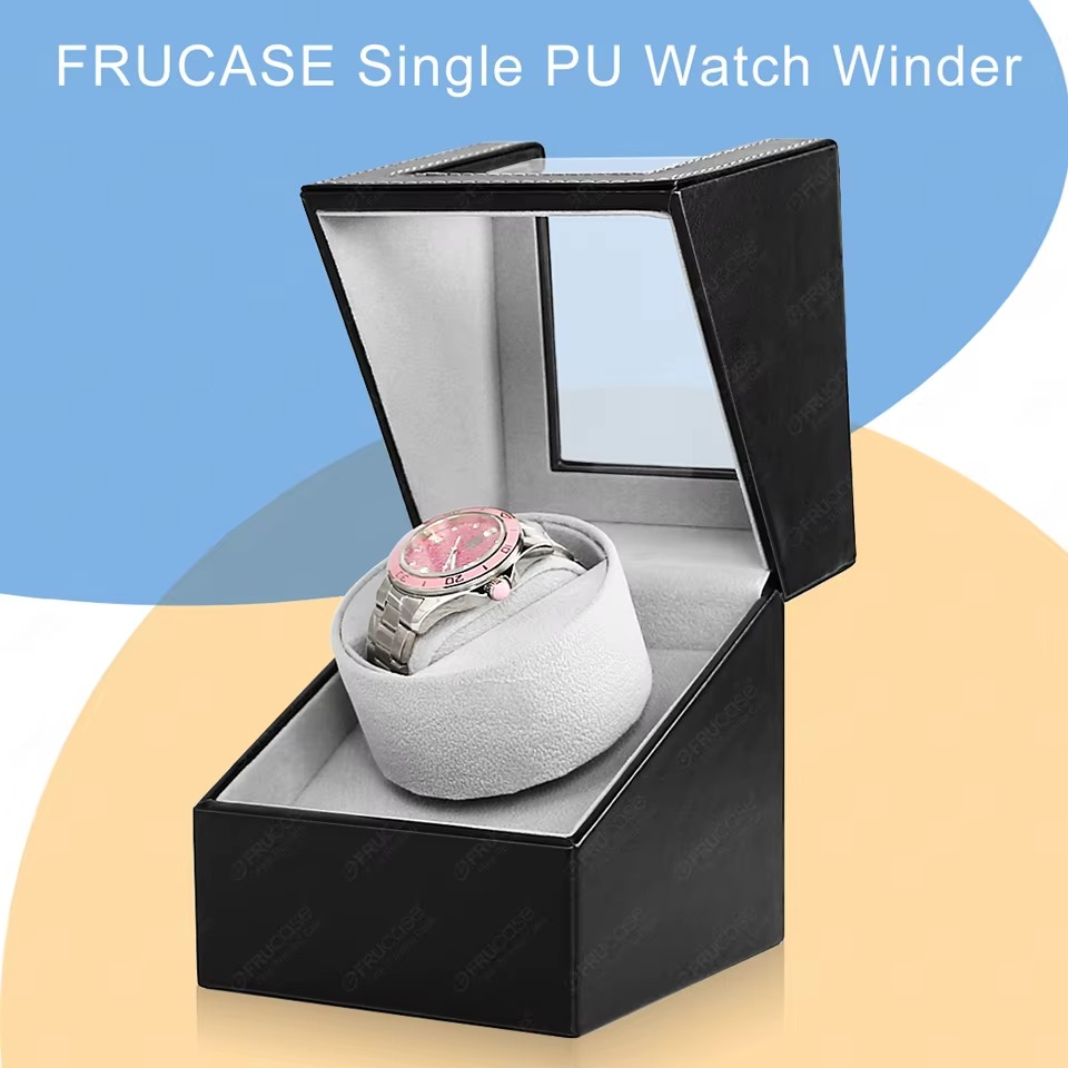 Automatic Watch Winder – Premium PU Leather Box