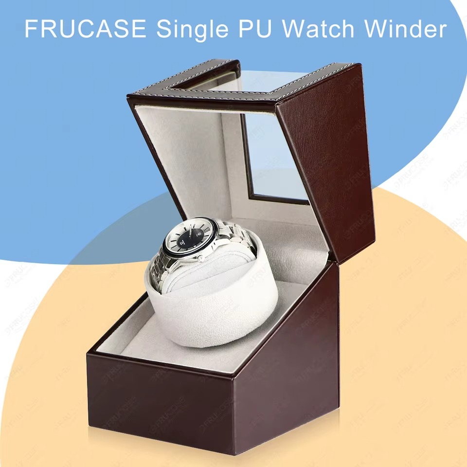 Automatic Watch Winder – Premium PU Leather Box