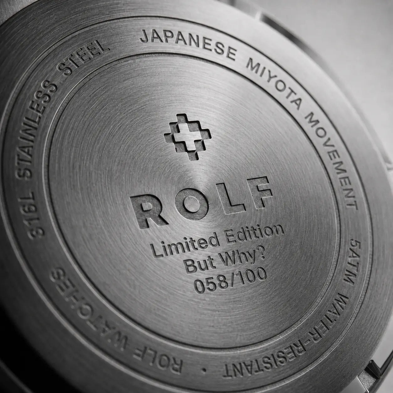 ROLF But Why limited edition art watch - surrealist penguin dial
