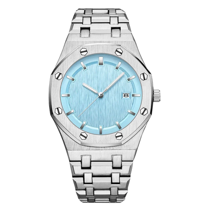luminous hands men's watch