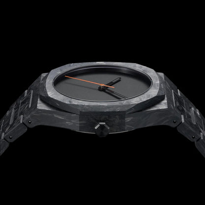 ROLF Sheikh Zahir men's dress watch - bold black dial design
