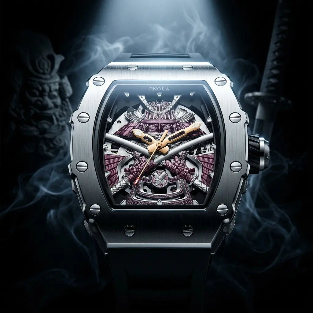ROLF Shogun Automatic men's watch - samurai inspired dial design