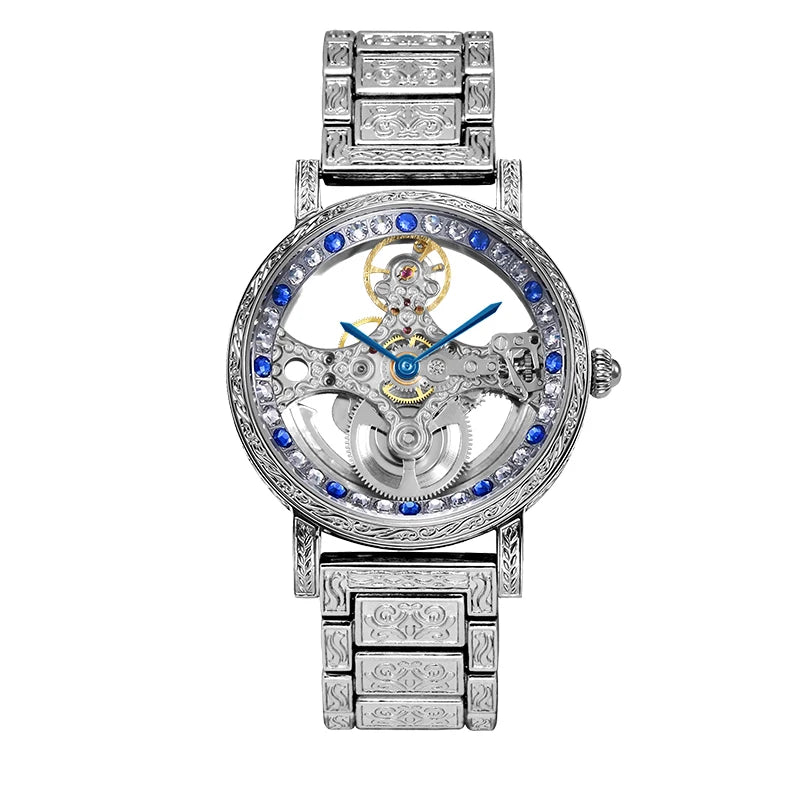 ROLF Baldwin IV men's dress watch - clean minimal silver dial