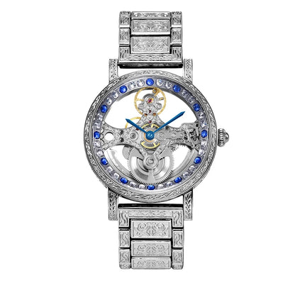 ROLF Baldwin IV men's dress watch - clean minimal silver dial