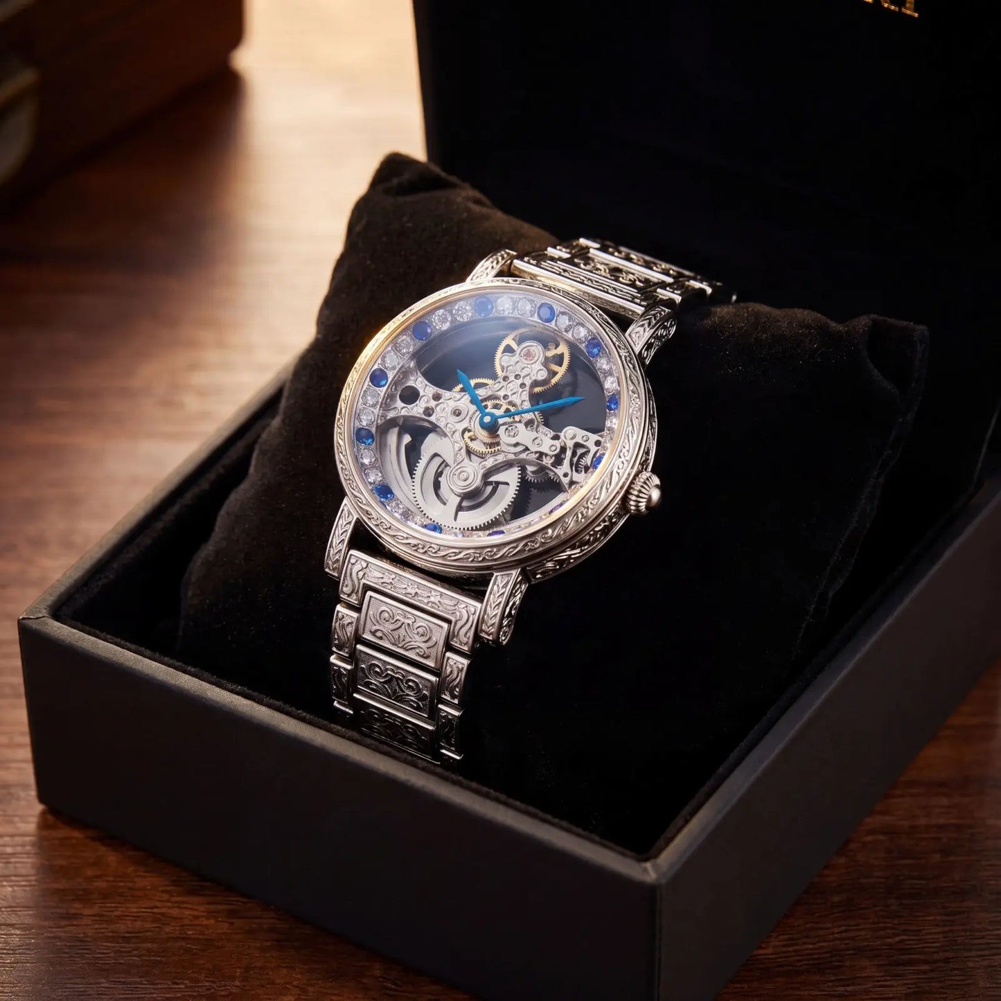 ROLF Baldwin IV men's dress watch - clean minimal silver dial