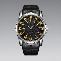 Silver Gold Black